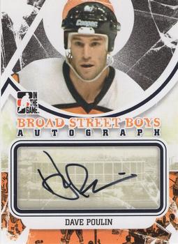 2011-12 In The Game Broad Street Boys - Autographs #A-DP Dave Poulin Front