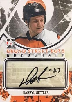 2011-12 In The Game Broad Street Boys - Autographs #A-DSI Darryl Sittler Front