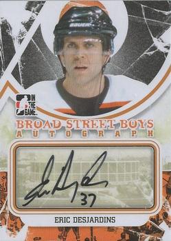 2011-12 In The Game Broad Street Boys - Autographs #A-ED Eric Desjardins Front