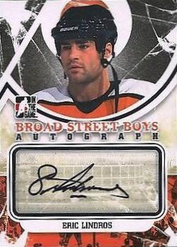 2011-12 In The Game Broad Street Boys - Autographs #A-EL Eric Lindros Front