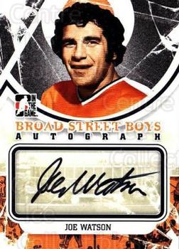 2011-12 In The Game Broad Street Boys - Autographs #A-JW Joe Watson Front
