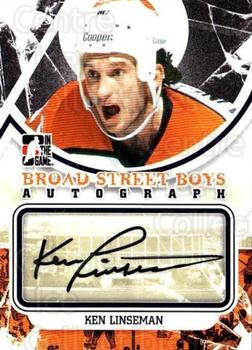 2011-12 In The Game Broad Street Boys - Autographs #A-KL Ken Linseman Front