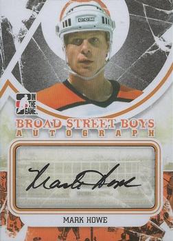 2011-12 In The Game Broad Street Boys - Autographs #A-MH Mark Howe Front