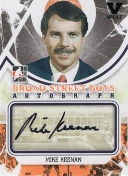 2011-12 In The Game Broad Street Boys - Autographs #A-MK Mike Keenan Front