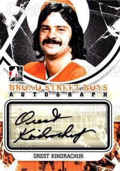 2011-12 In The Game Broad Street Boys - Autographs #A-OK Orest Kindrachuk Front