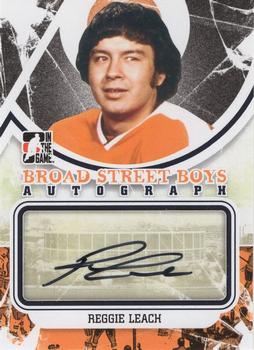 2011-12 In The Game Broad Street Boys - Autographs #A-RL Reggie Leach Front