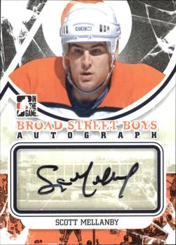 2011-12 In The Game Broad Street Boys - Autographs #A-SME Scott Mellanby Front