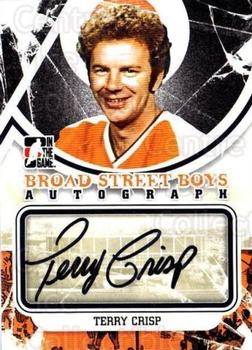 2011-12 In The Game Broad Street Boys - Autographs #A-TC Terry Crisp Front