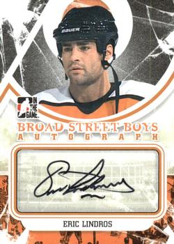 2011-12 In The Game Broad Street Boys - Autographs Orange #A-EL Eric Lindros Front