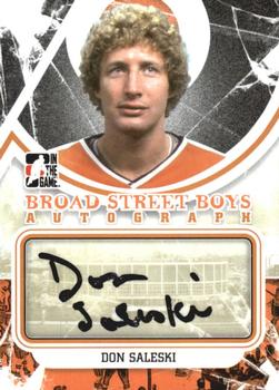 2011-12 In The Game Broad Street Boys - Autographs Orange #A-DSA Don Saleski Front