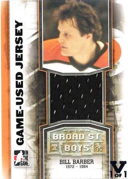 2011-12 In The Game Broad Street Boys - Game-Used Jerseys #M-39 Bill Barber Front