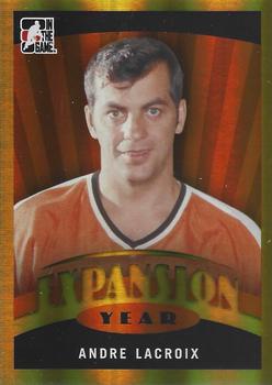 2011-12 In The Game Broad Street Boys - Gold #1 Andre Lacroix Front