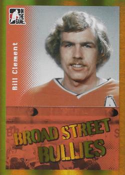 2011-12 In The Game Broad Street Boys - Gold #18 Bill Clement Front