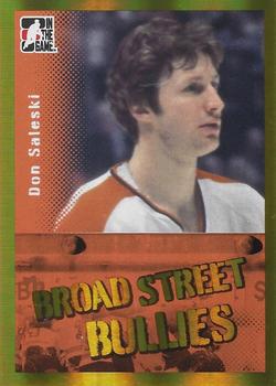 2011-12 In The Game Broad Street Boys - Gold #24 Don Saleski Front