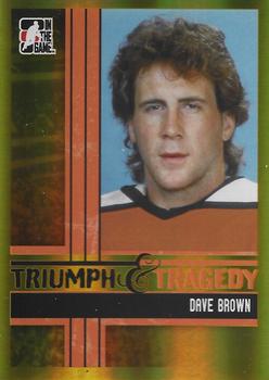 2011-12 In The Game Broad Street Boys - Gold #37 Dave Brown Front