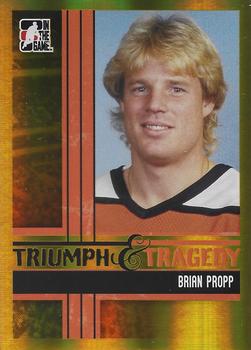 2011-12 In The Game Broad Street Boys - Gold #39 Brian Propp Front