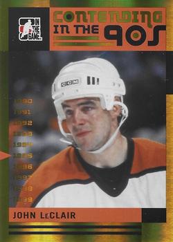 2011-12 In The Game Broad Street Boys - Gold #60 John LeClair Front