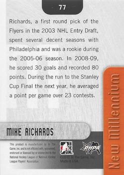 2011-12 In The Game Broad Street Boys - Gold #77 Mike Richards Back