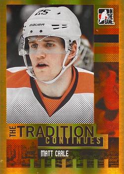 2011-12 In The Game Broad Street Boys - Gold #83 Matt Carle Front