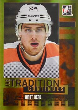 2011-12 In The Game Broad Street Boys - Gold #94 Matt Read Front