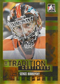 2011-12 In The Game Broad Street Boys - Gold #95 Sergei Bobrovsky Front