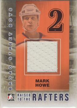 2011-12 In The Game Broad Street Boys - Raised To The Rafters Jerseys #RTR-04 Mark Howe Front