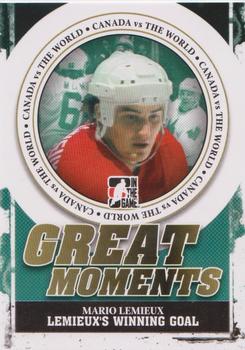 2011-12 In The Game Canada vs. The World - Great Moments #GM-07 Mario Lemieux Front