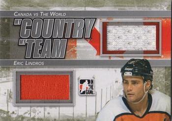 2011-12 In The Game Canada vs. The World - My Country My Team Silver #MCMT-12 Eric Lindros Front