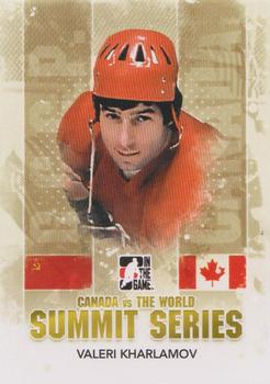 2011-12 In The Game Canada vs. The World - Summit Series #SS-07 Valeri Kharlamov Front