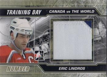 2011-12 In The Game Canada vs. The World - Training Day Number #TDN-05 Eric Lindros Front