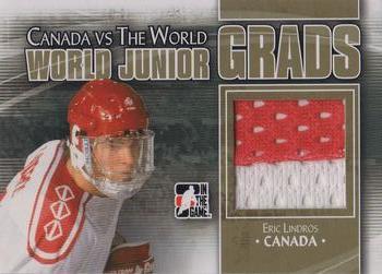 2011-12 In The Game Canada vs. The World - World Junior Grads Gold #WJG-02 Eric Lindros Front