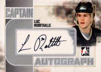 2011-12 In The Game Captain-C - Autographs Silver #A-LR Luc Robitaille Front