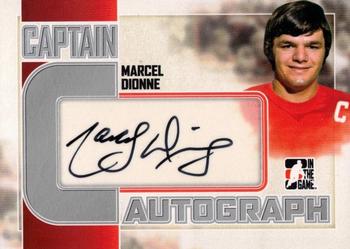 2011-12 In The Game Captain-C - Autographs Silver #A-MD Marcel Dionne Front