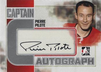 2011-12 In The Game Captain-C - Autographs Silver #A-PP Pierre Pilote Front
