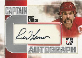 2011-12 In The Game Captain-C - Autographs Silver #A-RLA Reed Larson Front
