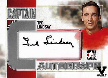 2011-12 In The Game Captain-C - Autographs Silver #A-TLI Ted Lindsay Front