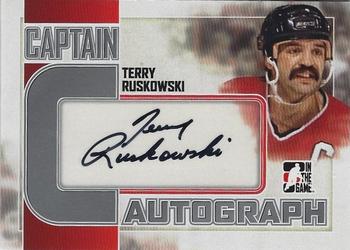 2011-12 In The Game Captain-C - Autographs Silver #A-TR Terry Ruskowski Front