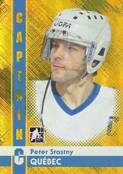 2011-12 In The Game Captain-C - Gold #62 Peter Stastny Front