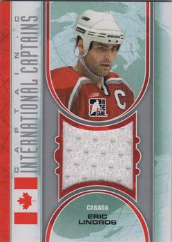 2011-12 In The Game Captain-C - International Captains Jerseys Silver #IC-07 Eric Lindros Front