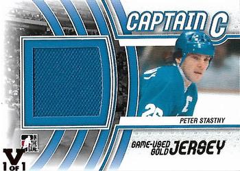 2011-12 In The Game Captain-C - Jerseys Gold #M-43 Peter Stastny Front