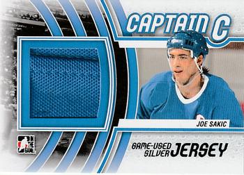 2011-12 In The Game Captain-C - Jerseys Silver #M-25 Joe Sakic Front
