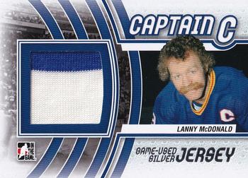 2011-12 In The Game Captain-C - Jerseys Silver #M-31 Lanny McDonald Front