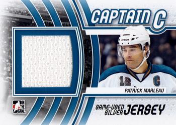 2011-12 In The Game Captain-C - Jerseys Silver #M-41 Patrick Marleau Front