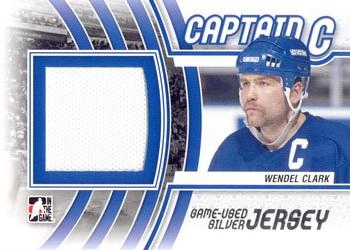 2011-12 In The Game Captain-C - Jerseys Silver #M-58 Wendel Clark Front