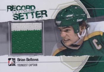 2011-12 In The Game Captain-C - Record Setter Jerseys Silver #RS-01 Brian Bellows Front