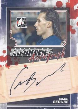 2011-12 In The Game Enforcers - Autographs #A-CBE Craig Berube Front