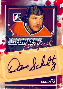 2011-12 In The Game Enforcers - Autographs #A-DSC Dave Schultz Front