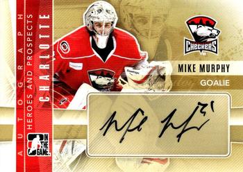 2011-12 In The Game Heroes and Prospects - Autographs #A-MMUR Mike Murphy Front