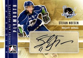 2011-12 In The Game Heroes and Prospects - Autographs #A-SN Stefan Noesen Front