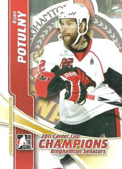 2011-12 In The Game Heroes and Prospects - Calder Cup Champions #CC-03 Ryan Potulny Front